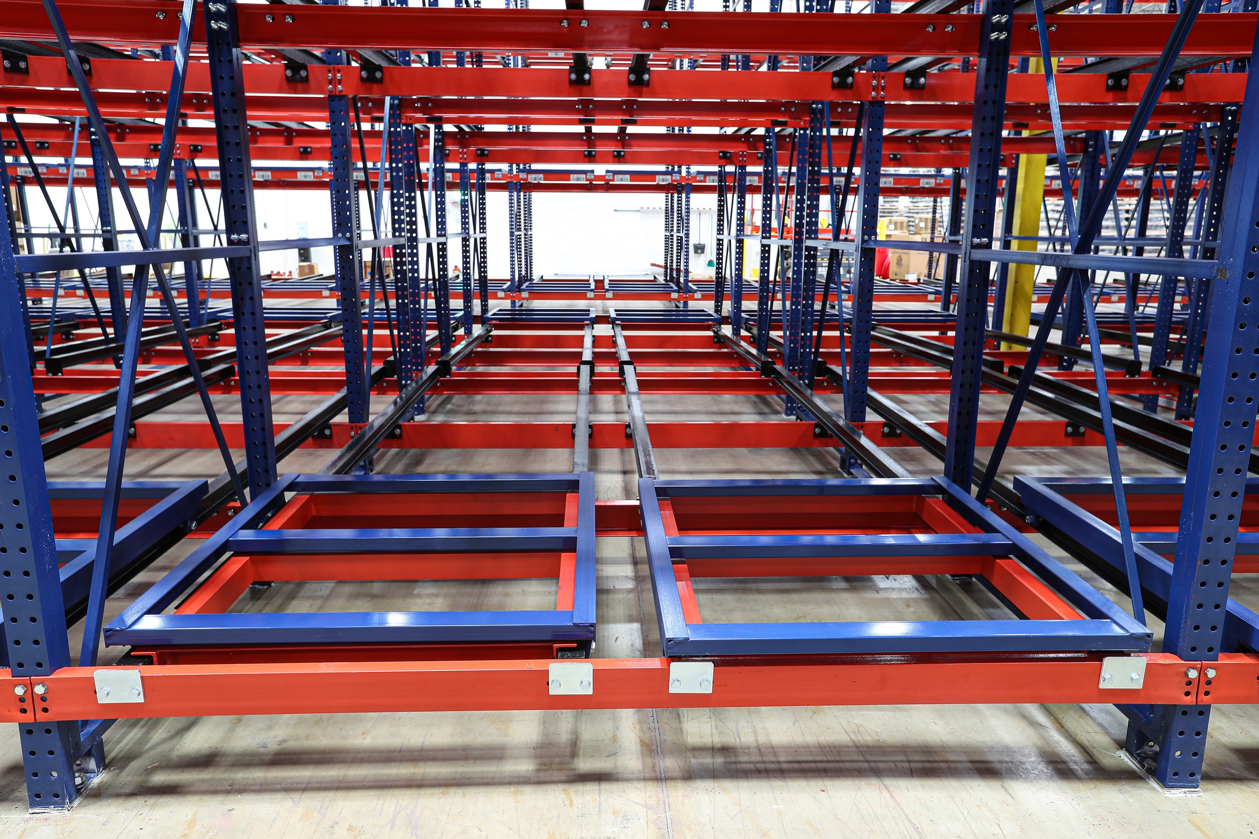 Push-Back Racking