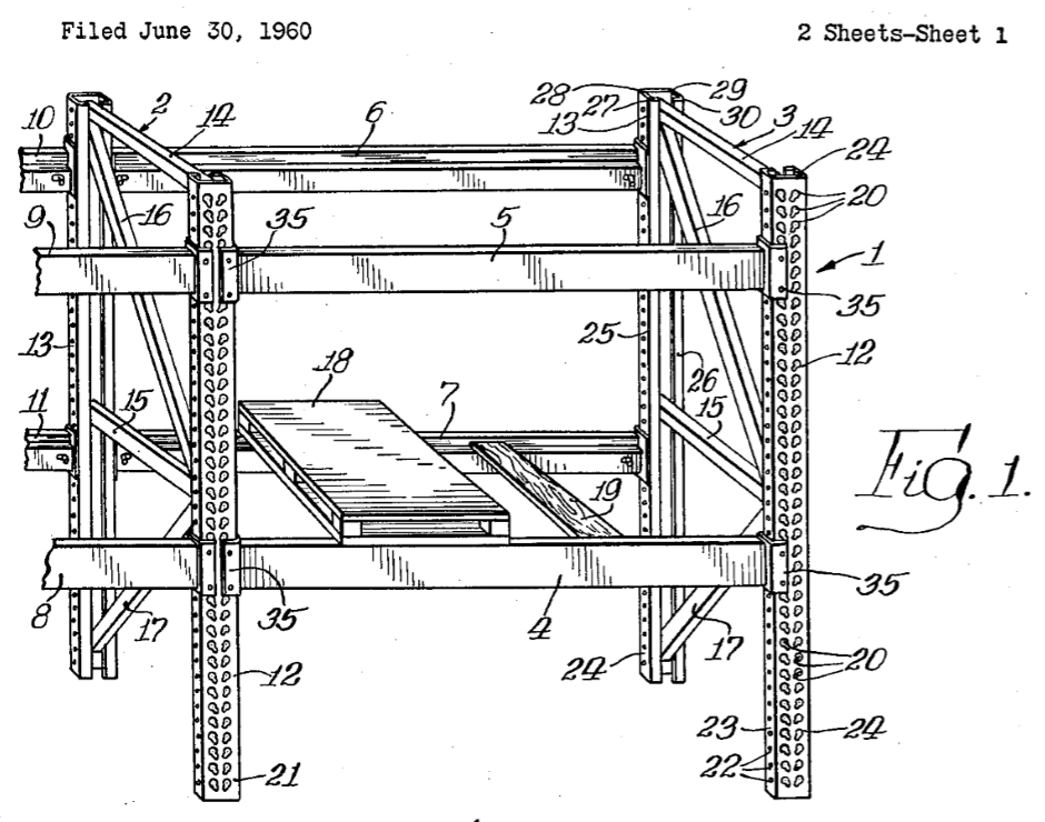 Teardrop Pallet Rack - Apex Companies