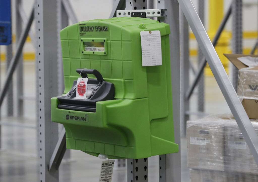 Eye Wash Station Warehouse Safety - Apex Companies