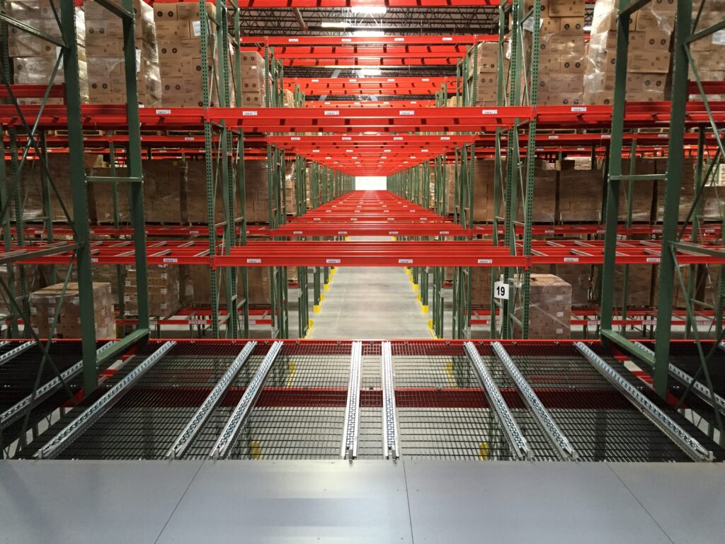 Skate Wheel Pallet Flow