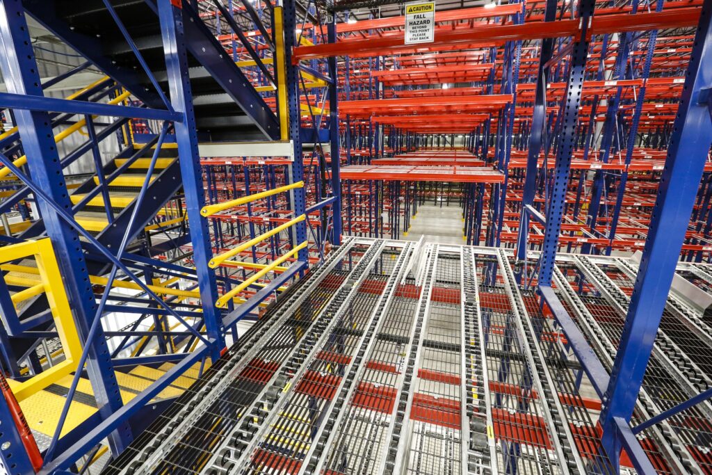 Skate Wheel Pallet Flow