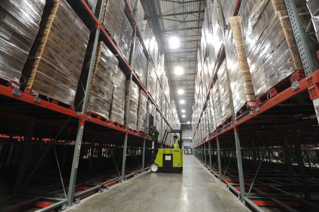 Push-Back Storage Rack - Apex Companies