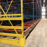 3-Deep Push-Back Pallet Rack