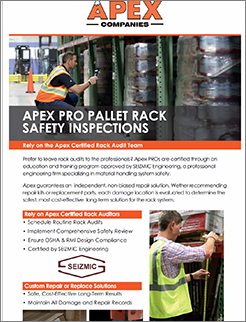 Apex Rack Repair App Flyer
