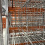 Back-to-Back Rack with Wire Deck & Dividers Apex Companies