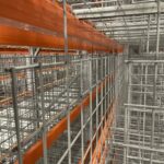 Back-to-Back Rack with Wire Deck & Dividers Apex Companies