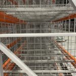 Back-to-Back Rack with Wire Deck & Dividers Apex Companies