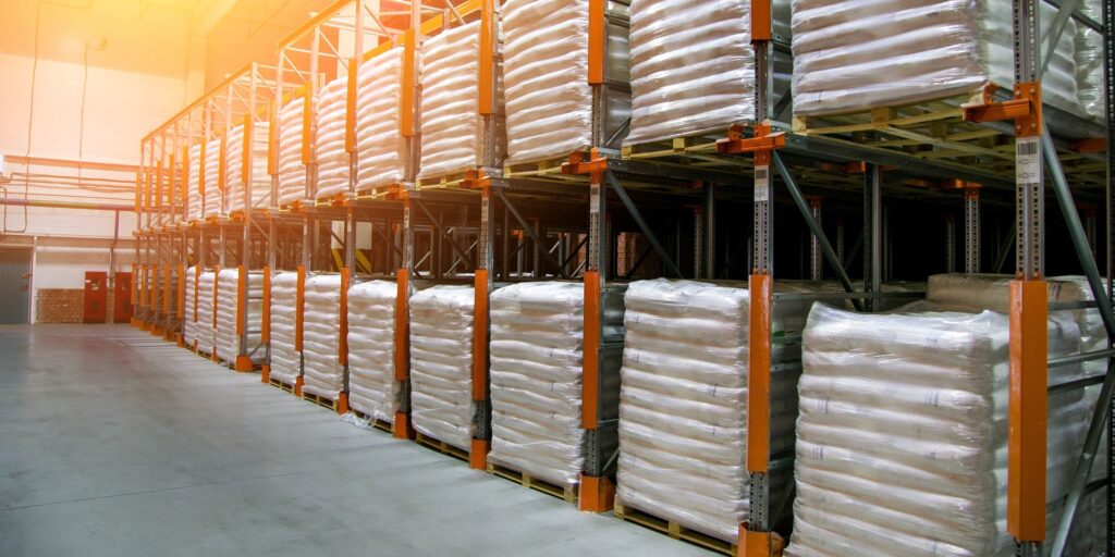 Bagged Inventory in Rack - Apex Companies