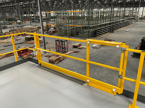 Mezzanine Safety - Horizontal Gate