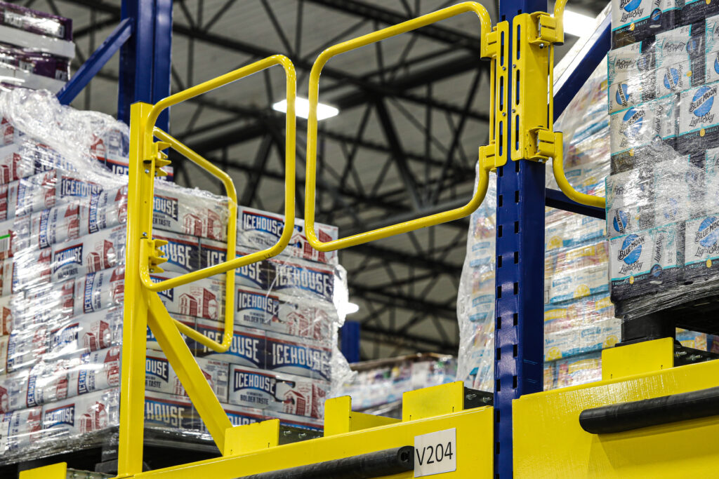 Floor Mounted Pallet Flow - Apex Companies