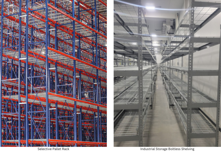 Pallet Rack vs. Industrial Shelving Uses & Design Options