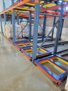 Push-Back Rack - Apex Companies