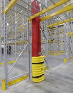 Pallet Rack Column Guard - Apex Warehouse Systems