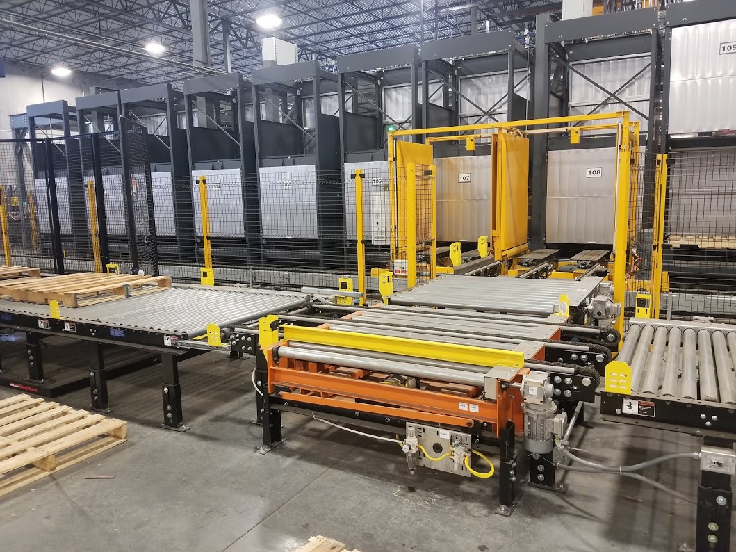 Pallet Transfer Station for Conveyor - Apex Companies