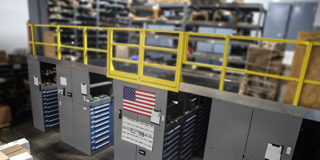 Shelving Supported Mezzanine - Apex Companies