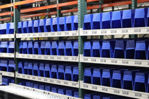 Carton Flow Tote Storage