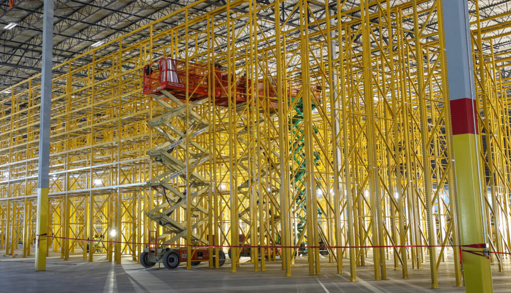 Project Sportlight Bagged goods storage section | Apex Companies