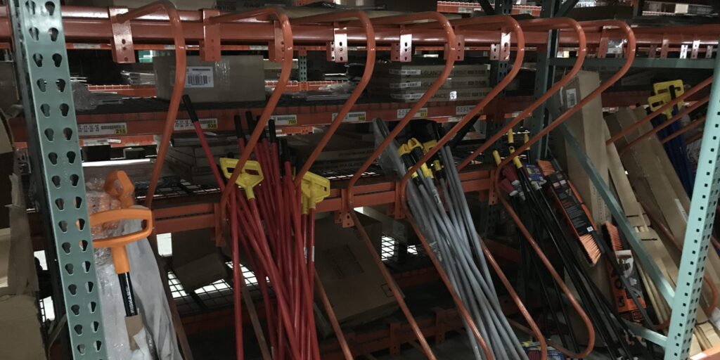 Right-Fit Warehouse Shelf Dividers | Apex Companies