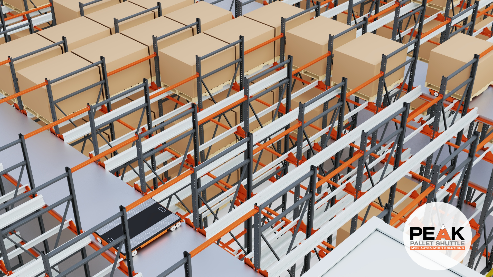 PEAK Automated Pallet Shuttle | Apex Companies