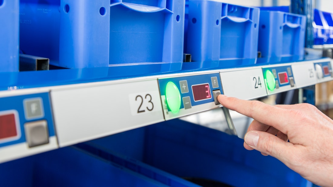 Smart Pick-to-Light Solutions for Optimized Order Picking