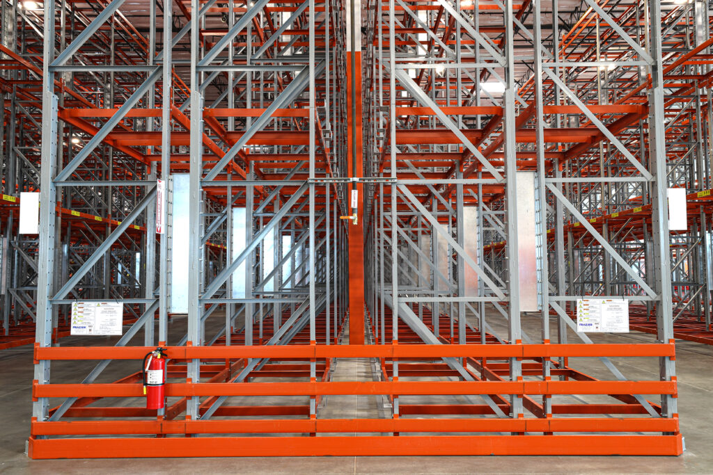 Back-to-Back Double-Deep Pallet Rack