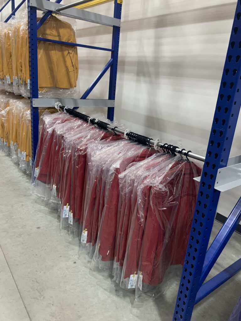 Garment on Hanger Storage