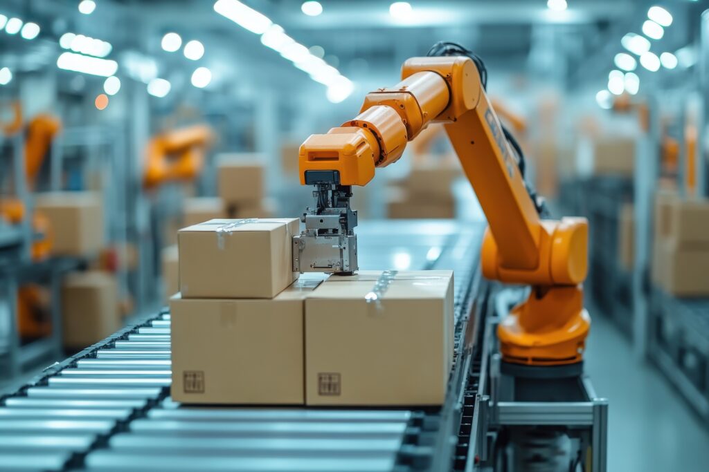 Robotic Arm in Warehouse Setting | Apex Companies