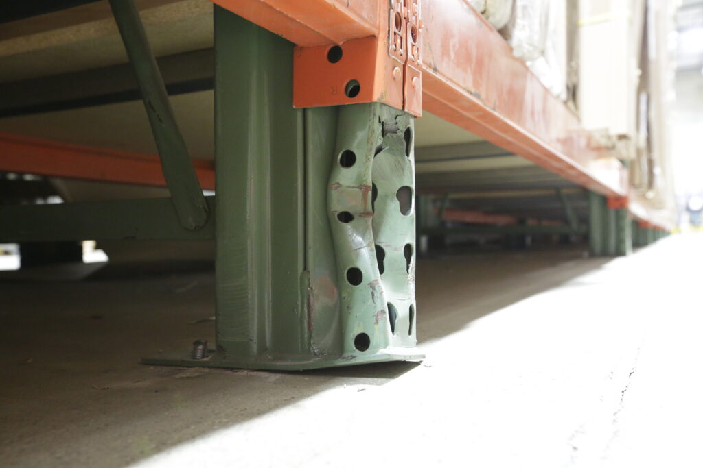 Damaged Post & Footplate | Apex Companies