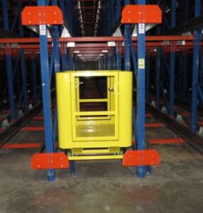 Pallet rack maintenance cart | Apex Companies