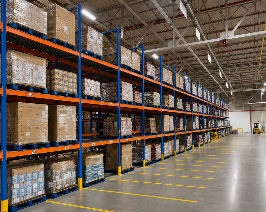 Closed Tube Selective Pallet Rack - Apex Companies