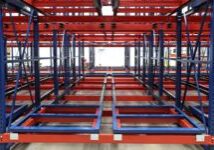 Push-Back Pallet Rack - Apex Companies