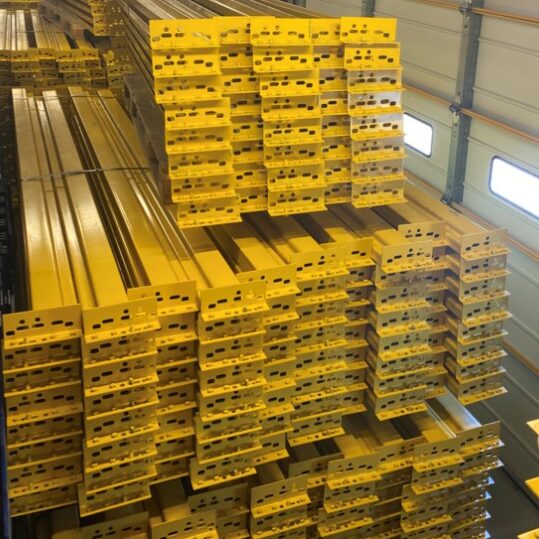 Yellow Cross Beams